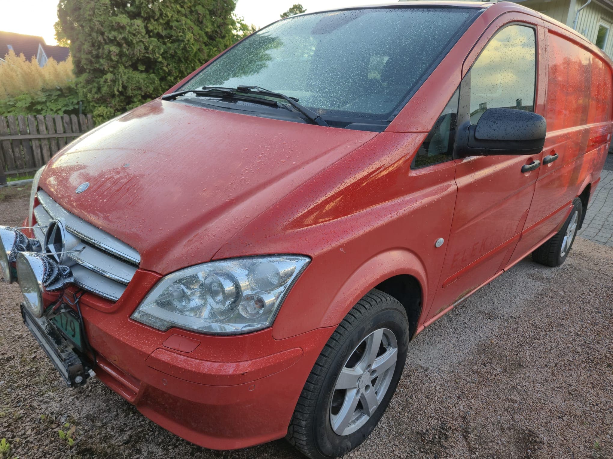 Bakluke til Mercedes-Benz Viano